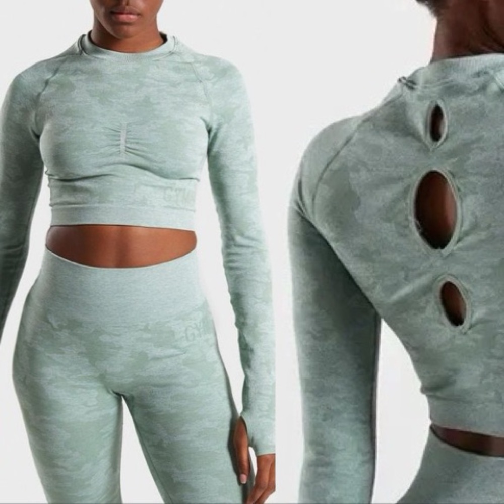 Gymshark Seamless Long Sleeve Crop Top